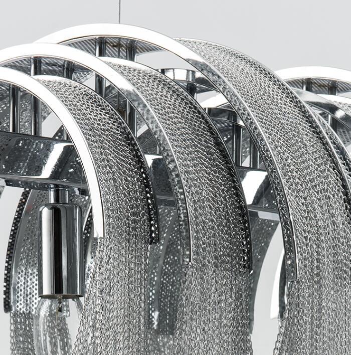 Tassel Aluminum Chain Chandelier