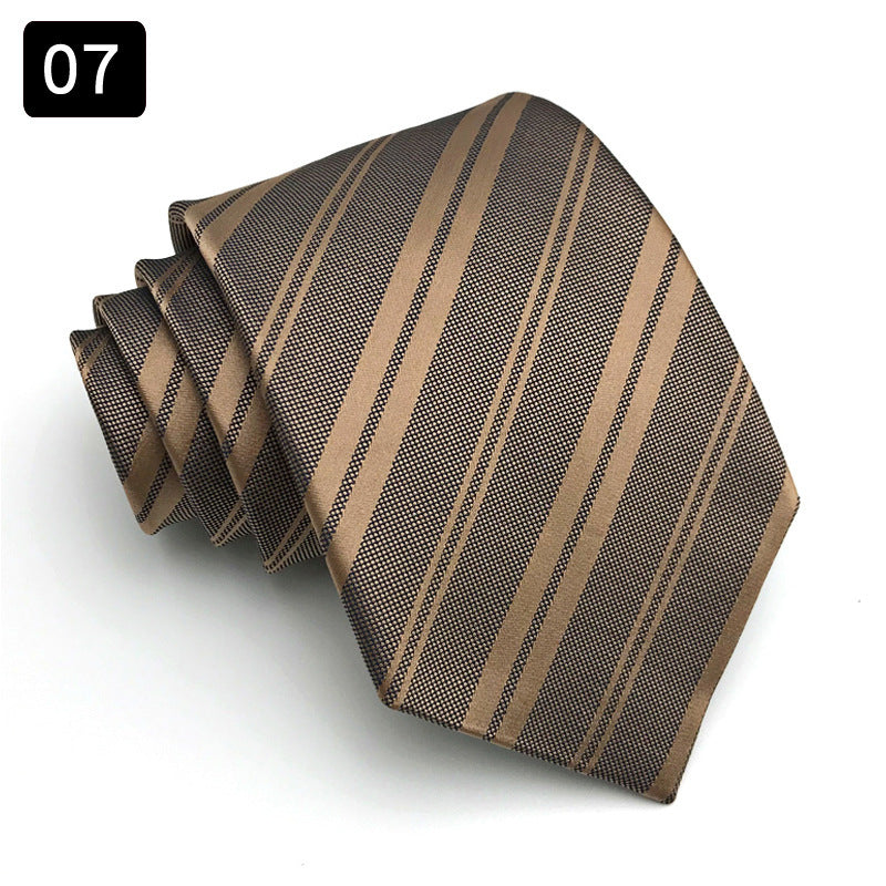 Men's Striped Business Necktie