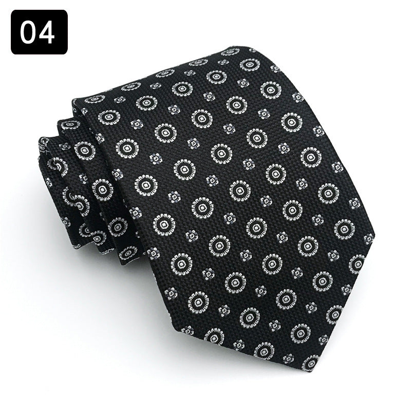 Men's Striped Business Necktie