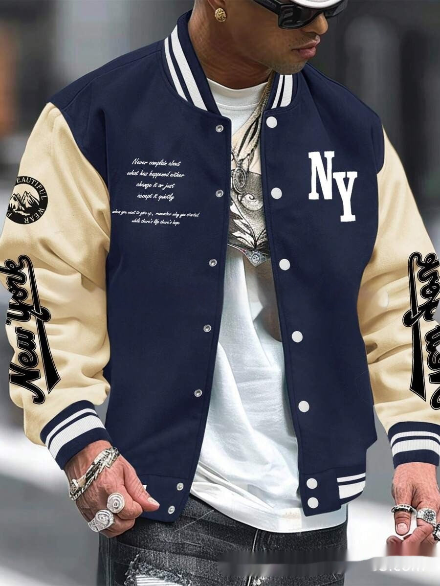 Baseball Cardigan Jacket