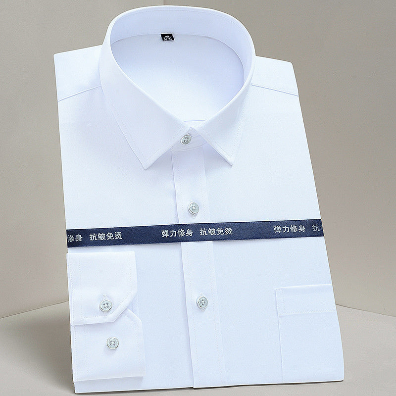 Men's Mercerized Stretch Work Shirt