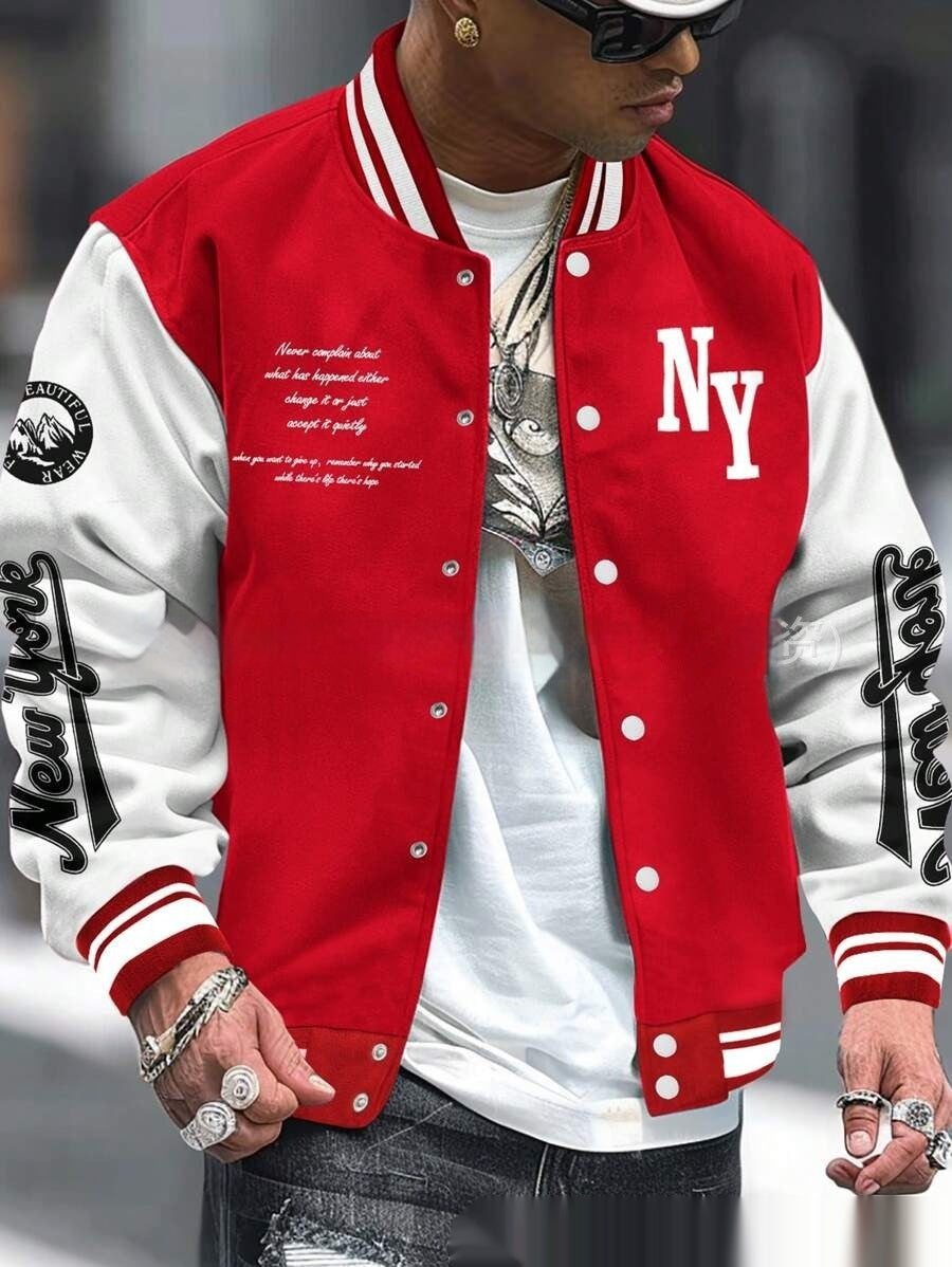 Baseball Cardigan Jacket