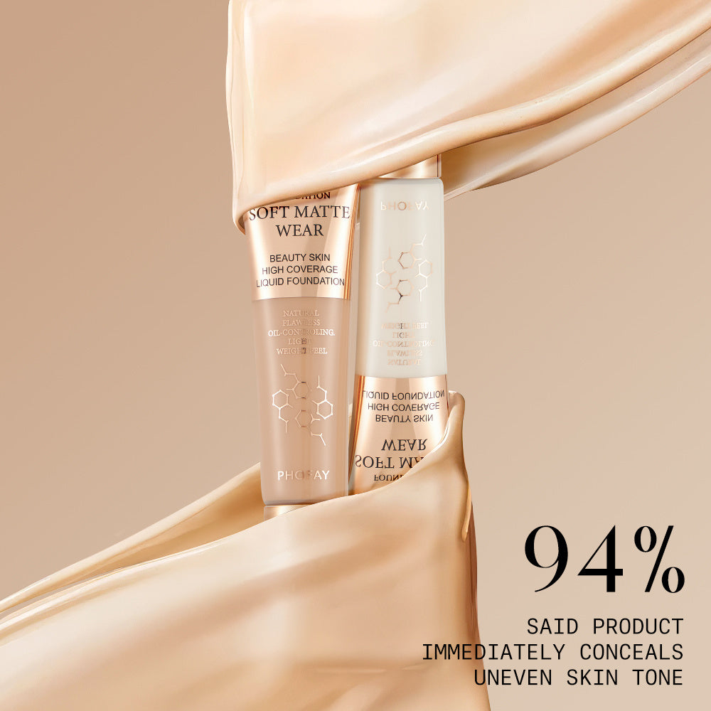 Full-Coverage Liquid Foundation