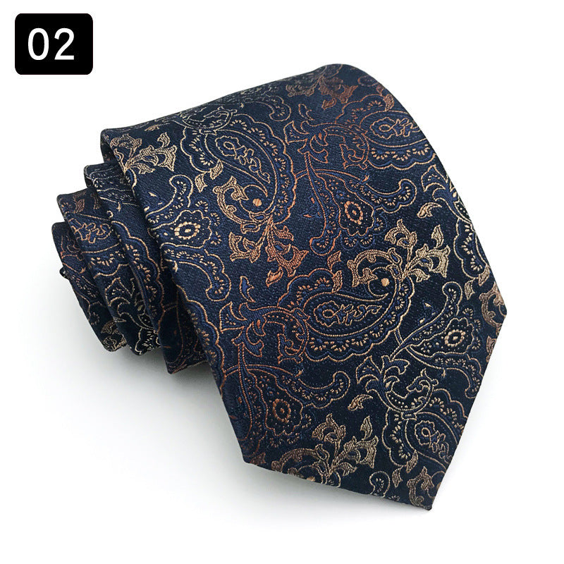 Men's Striped Business Necktie