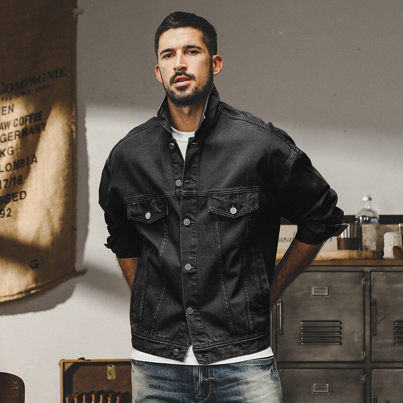 Men's Vintage Classic Denim Jacket