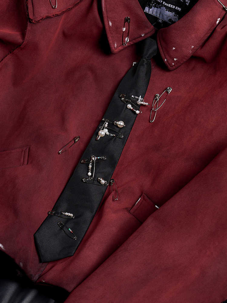 Pearl-Pin Pre-Tied Bow Tie