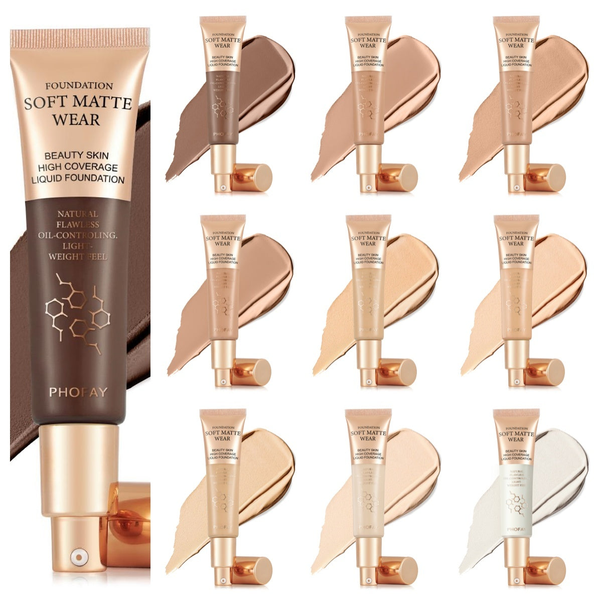 Full-Coverage Liquid Foundation