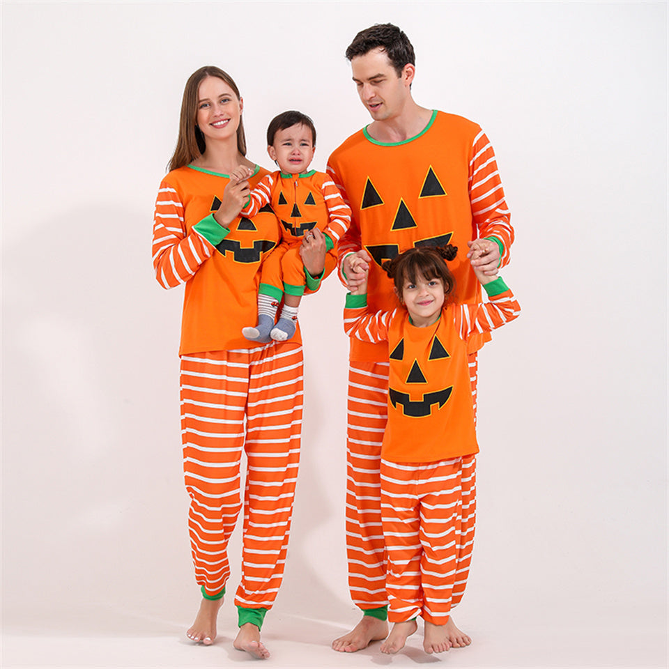 Family Halloween Pajama Set with Baby
