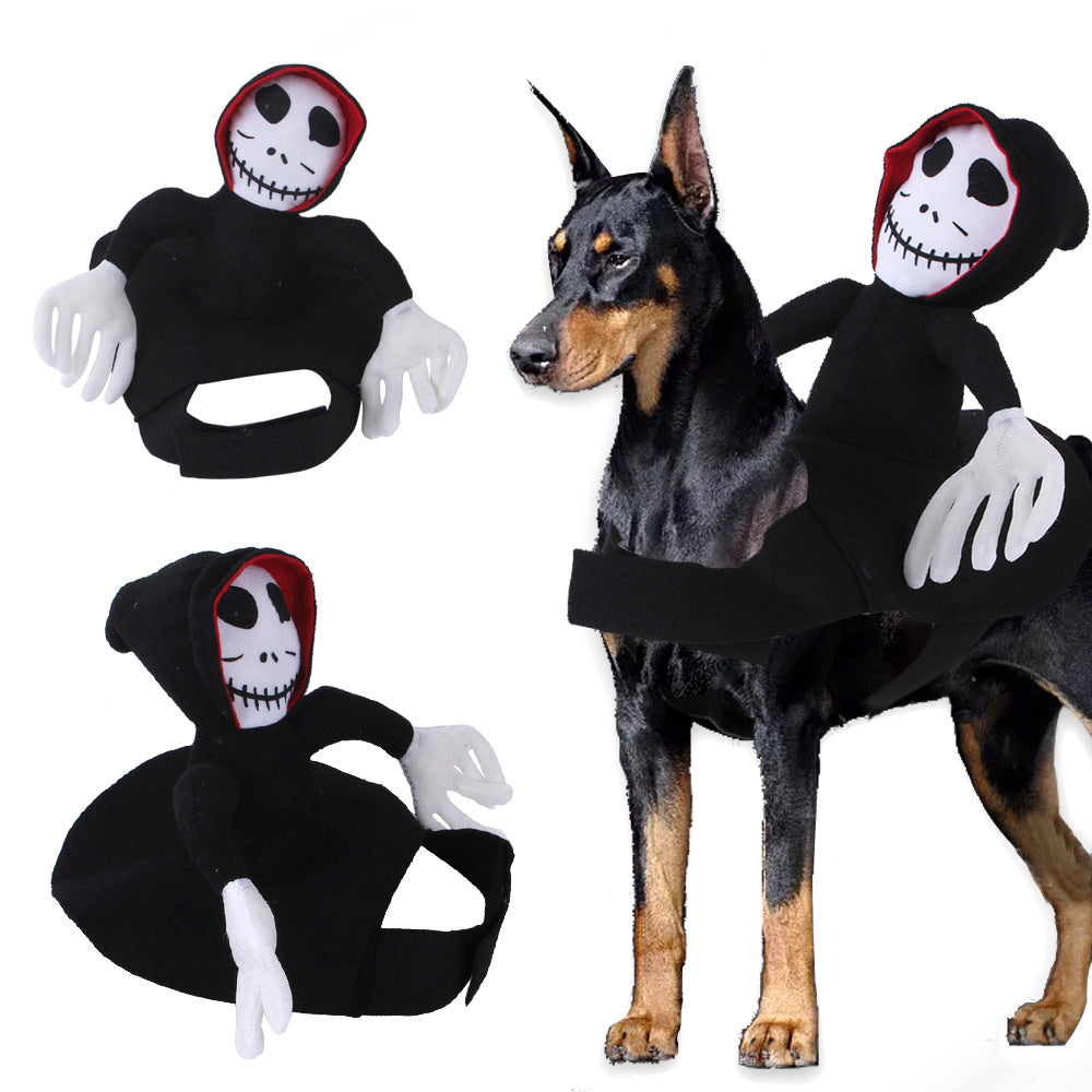 Halloween Goblin-Rider Pet Costume