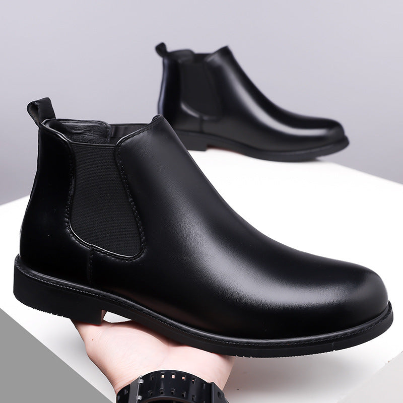Men's Fleece-Lined Martin Worker Boots