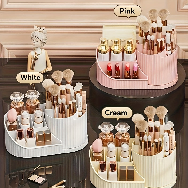 360-Rotating Compact Makeup Organizer