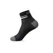 Mesh Breathable Solid Color Polyester Cotton Short Tube Massage Footbed Athletic Socks