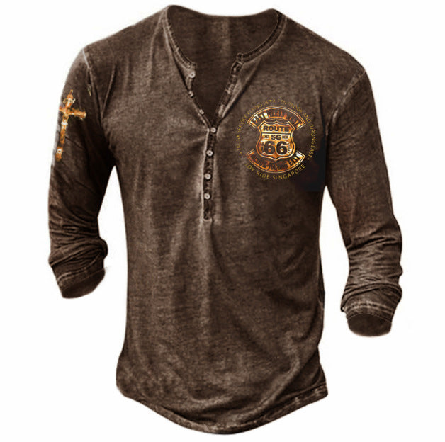 Men's Fashion Print T-Shirt