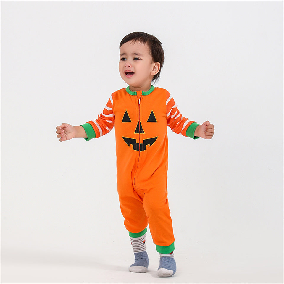 Family Halloween Pajama Set with Baby