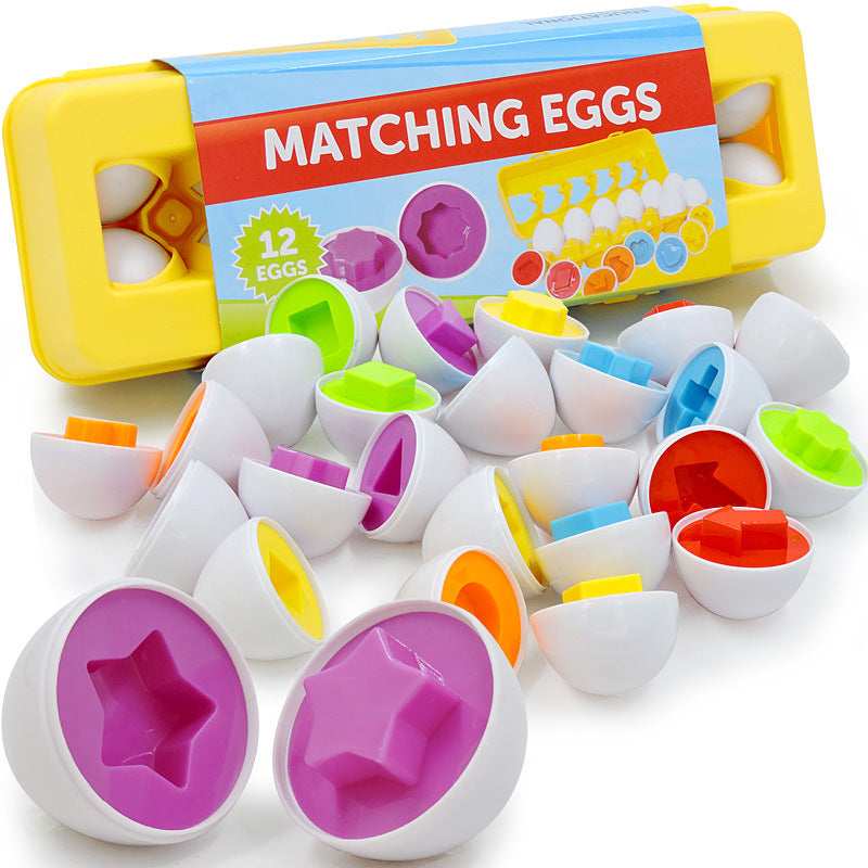 Montessori Smart Egg Shape-Sorter Toy