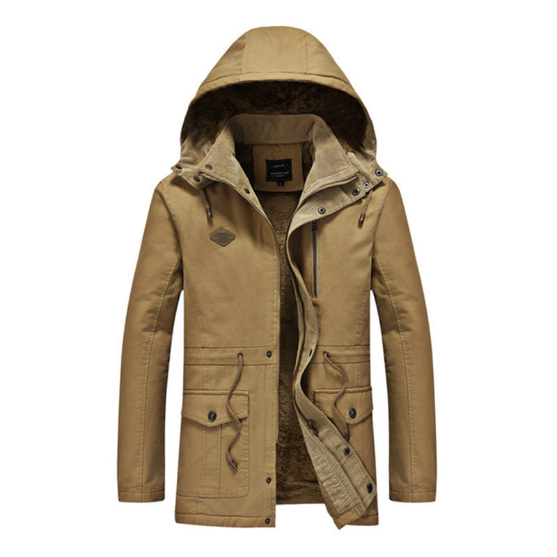 Men's Thick Cotton Warm Jacket
