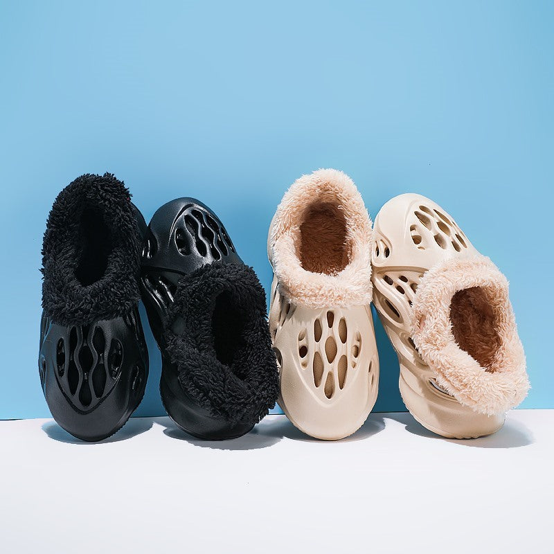 Kids Cotton Hole Shoes
