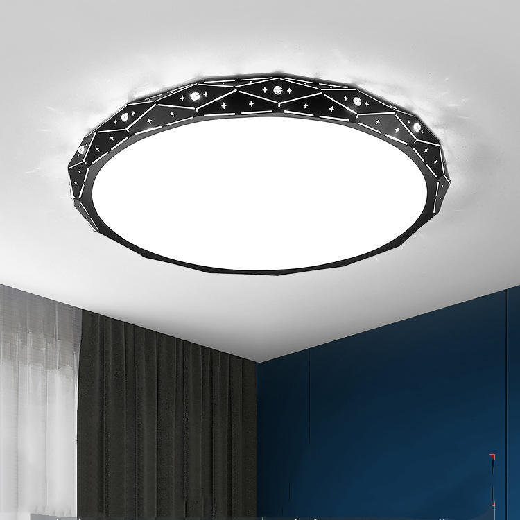 Light-Luxury LED Round Ceiling Lamp