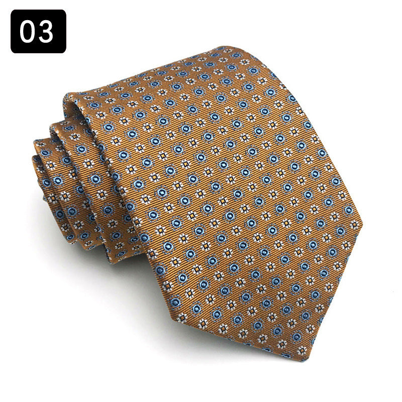 Men's Striped Business Necktie