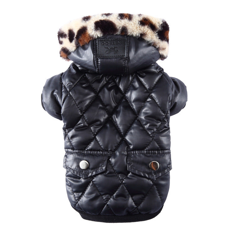 Pet Dog Fur-Collar Coat — Autumn / Winter
