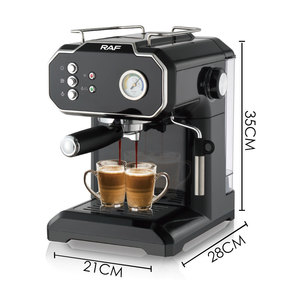 Semi-Automatic Espresso Machine with Steam Wand