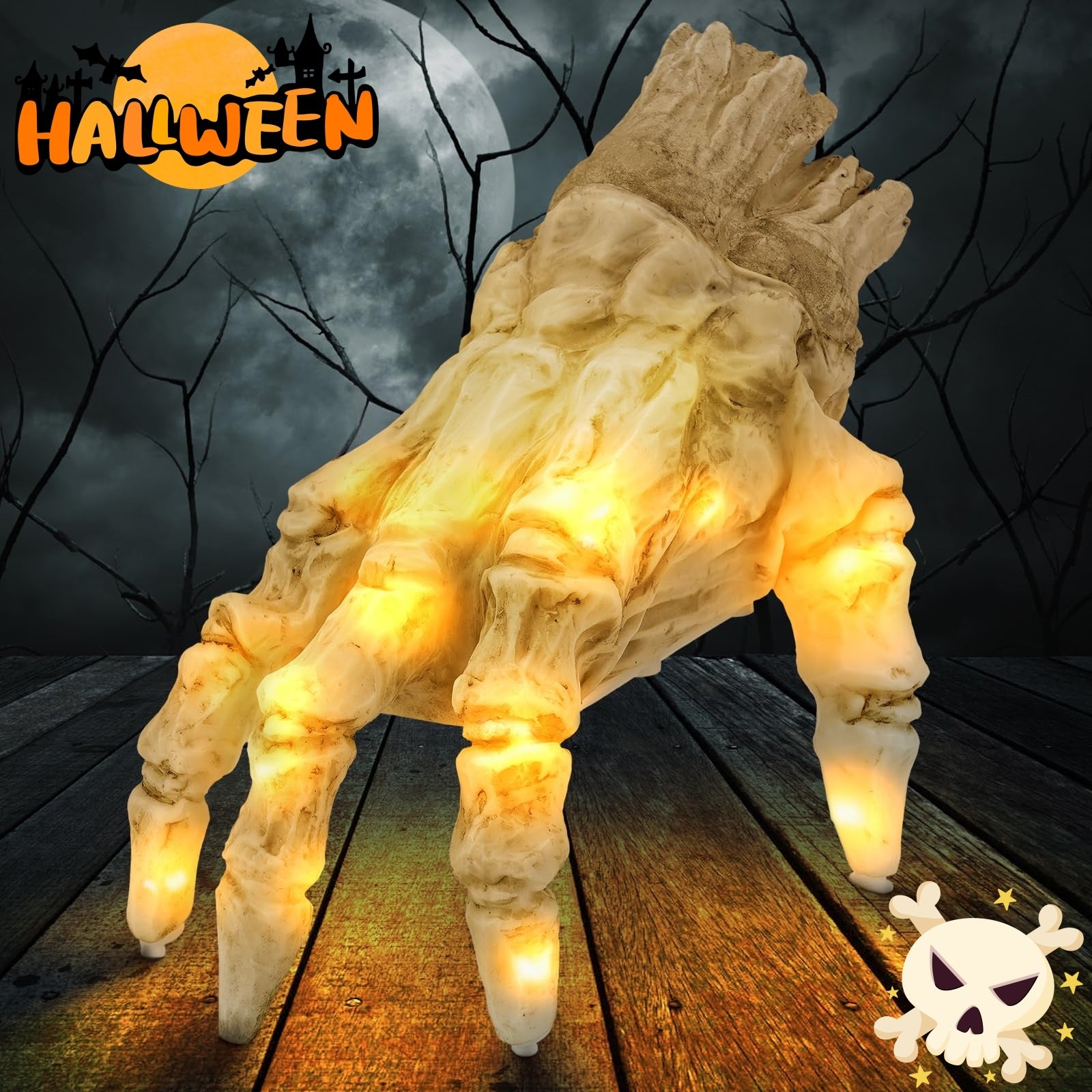 Halloween Animated Crawling Zombie Hand