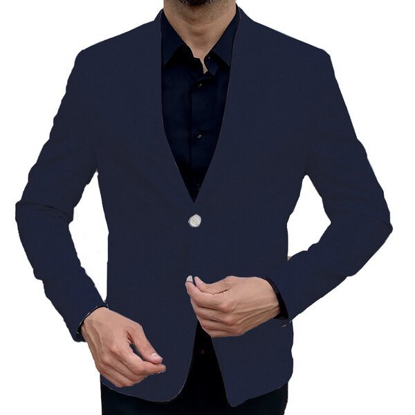 Men's Print Business-Casual Jacket
