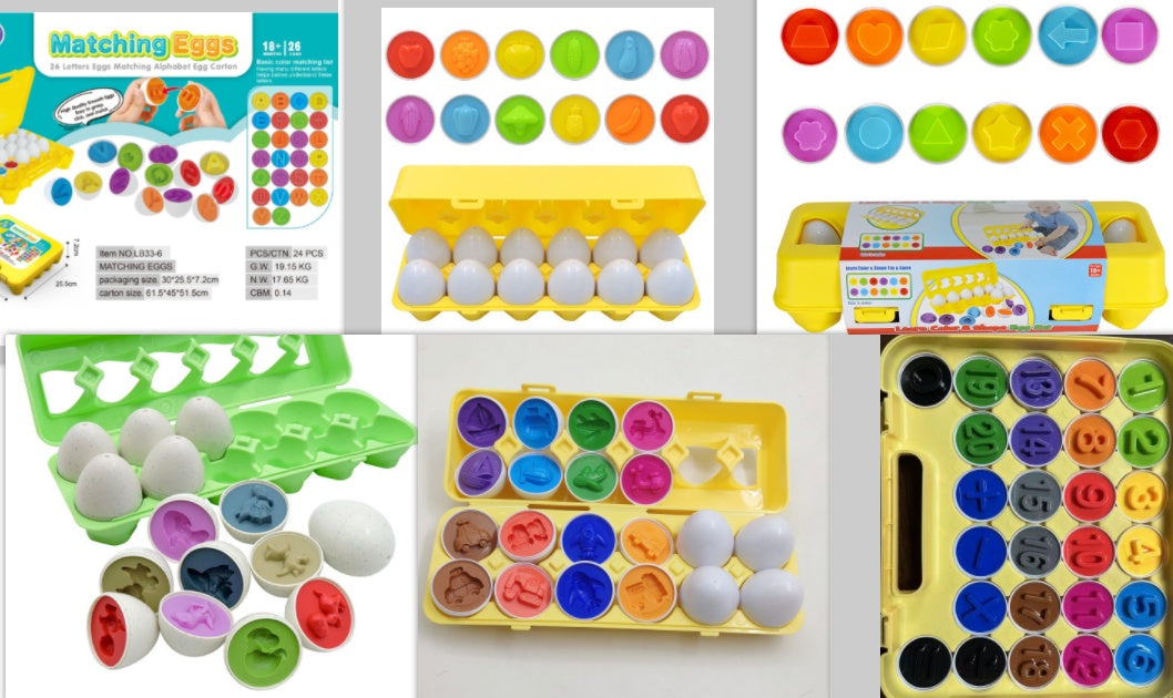 Montessori Smart Egg Shape-Sorter Toy