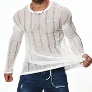 Men's Long-Sleeve Loose Sweater