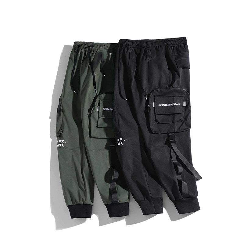 Men's Casual Streetwear Overalls