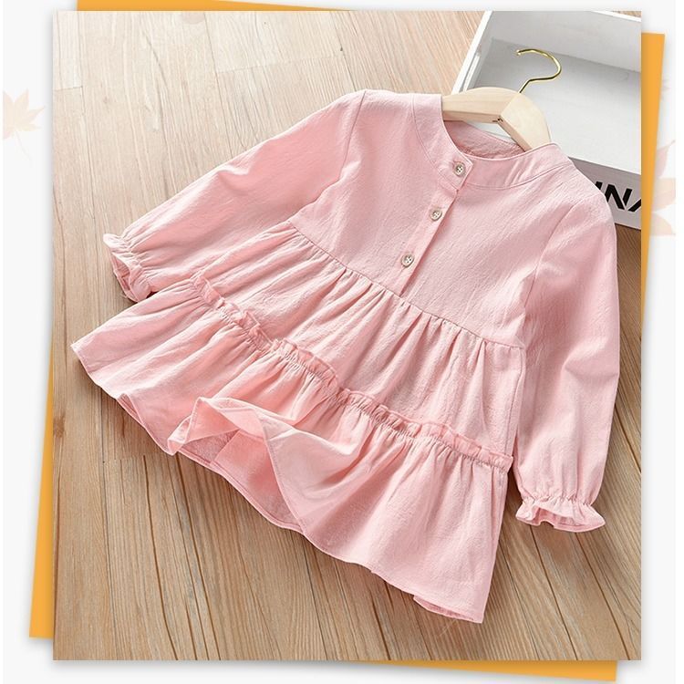 Western-Style Children's Shirt Dress