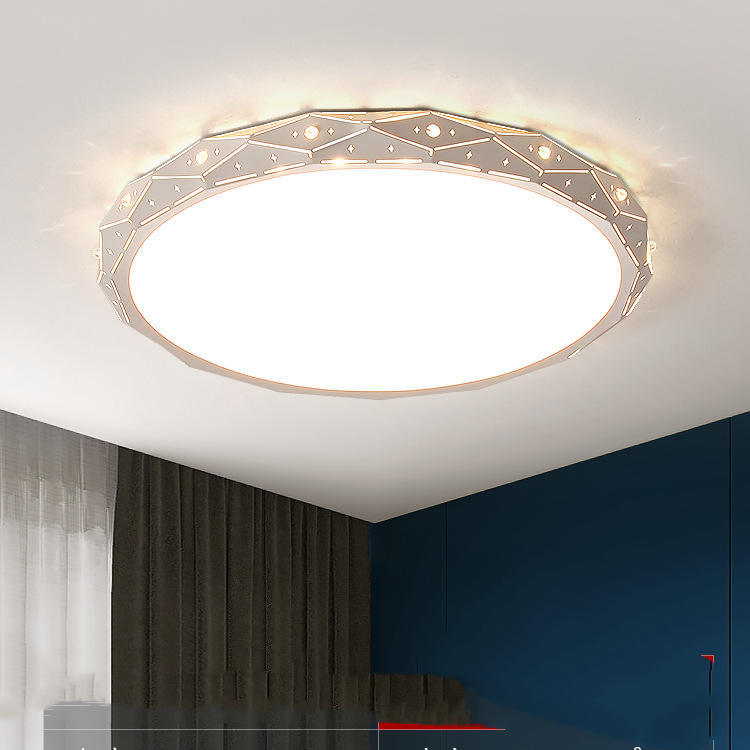 Light-Luxury LED Round Ceiling Lamp