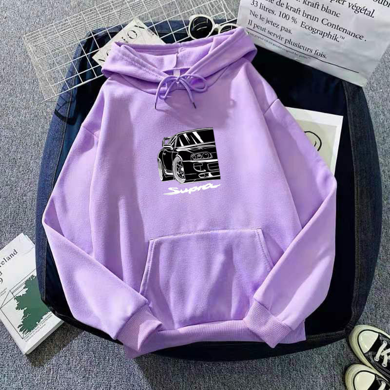 Women's Plus-Size Velvet Padded Hoodie