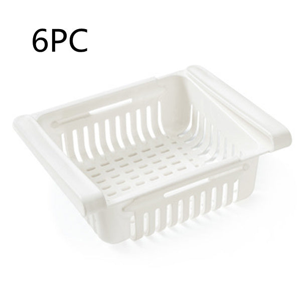 Stretchable Refrigerator Storage Basket