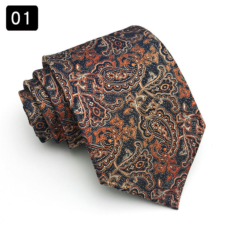 Men's Striped Business Necktie