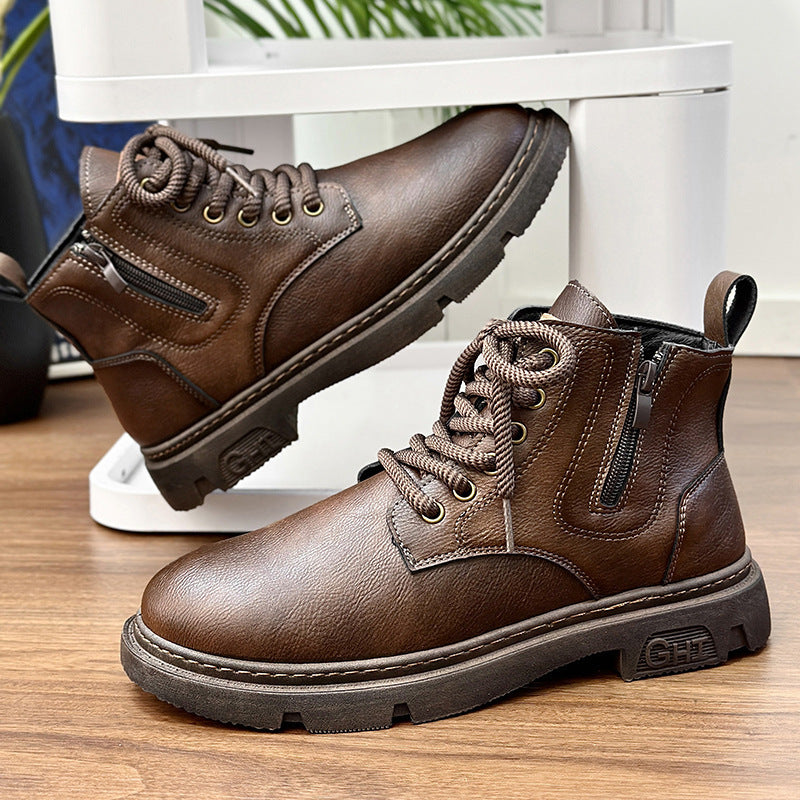 Men's High-Top Workwear Boots
