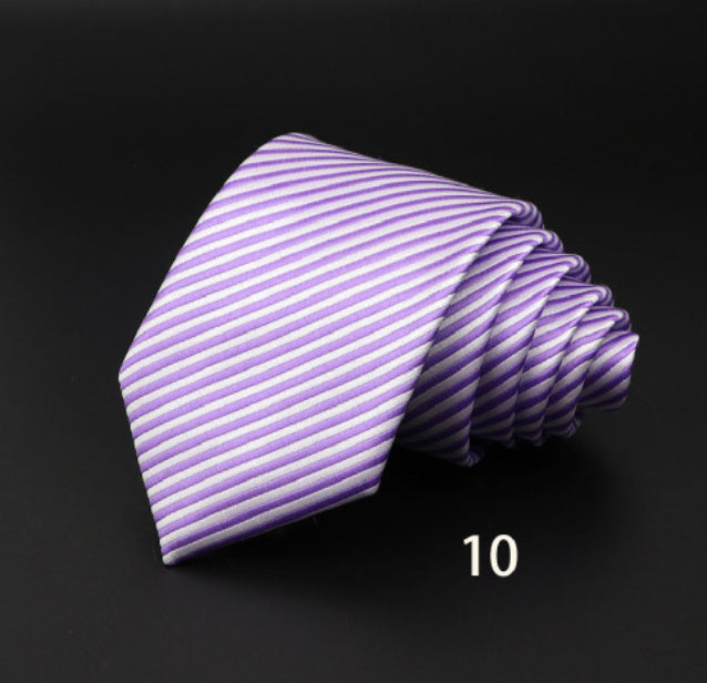 Men's Striped British Necktie