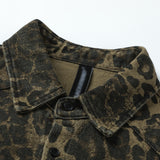 Fashion Polo Collar Casual Loose Distressed Shirt