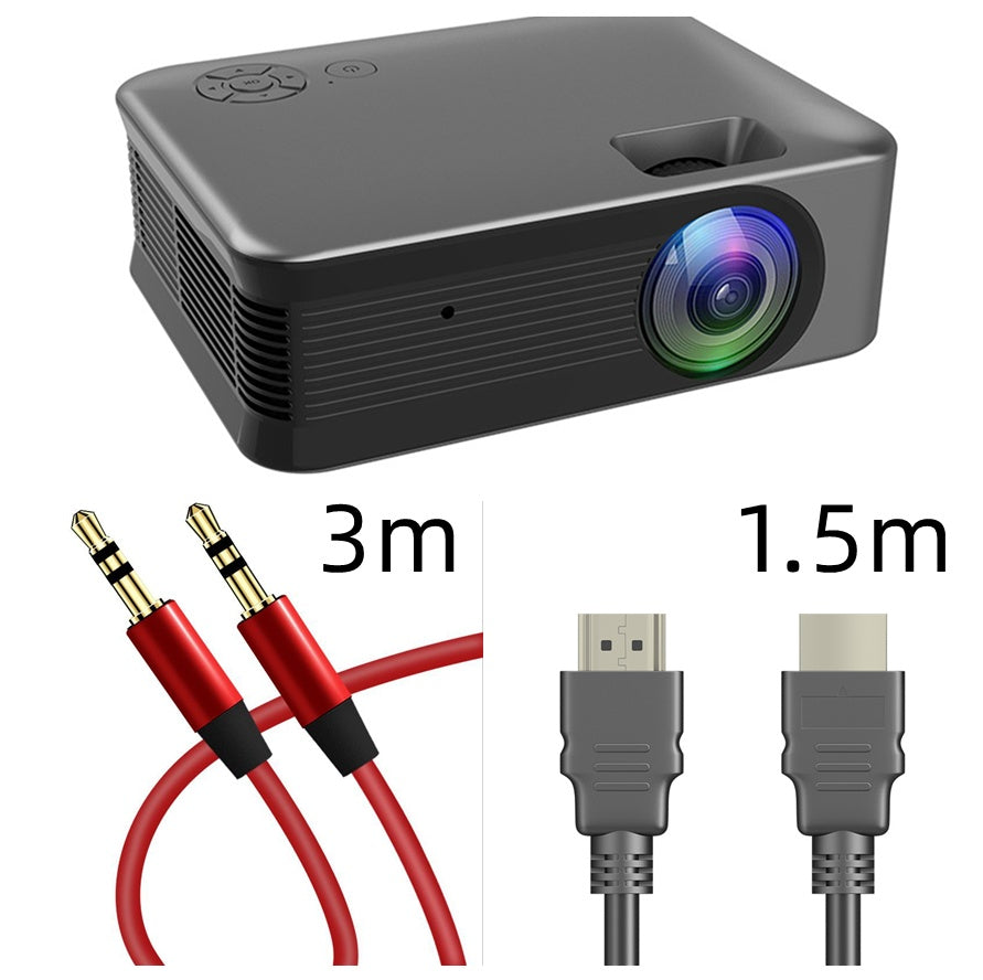 Compact Wireless HD Indoor & Outdoor Projector