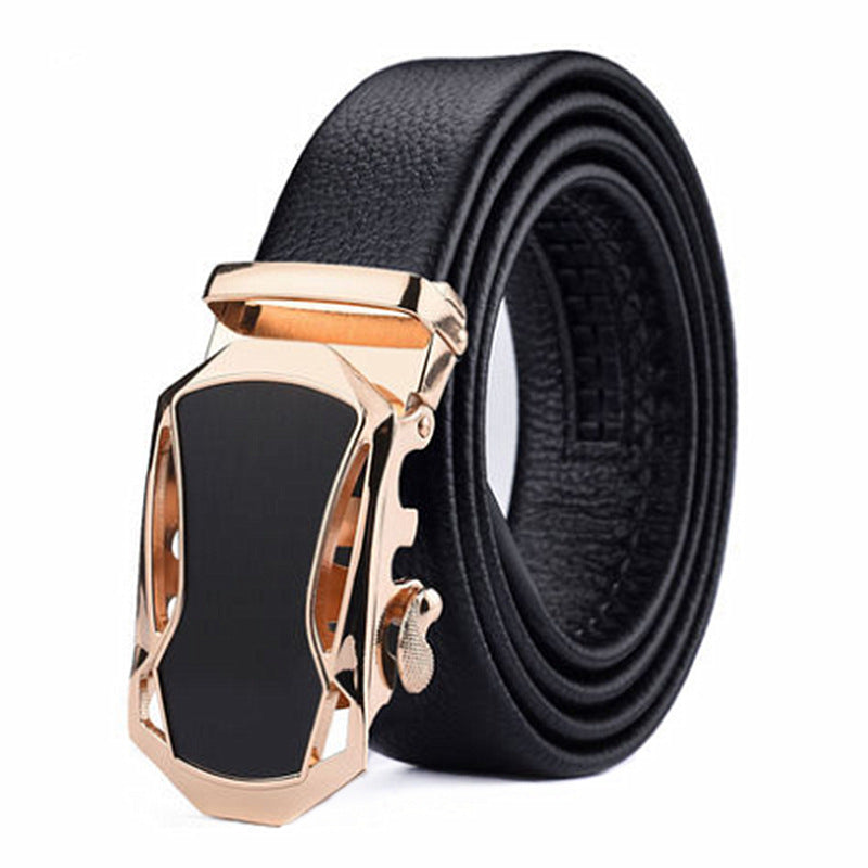 Men's Plus-Size Auto-Buckle Belt