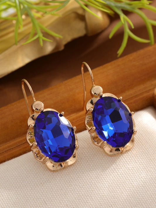 Personalized Fashionable Diamond Studded Niche Temperament Earrings