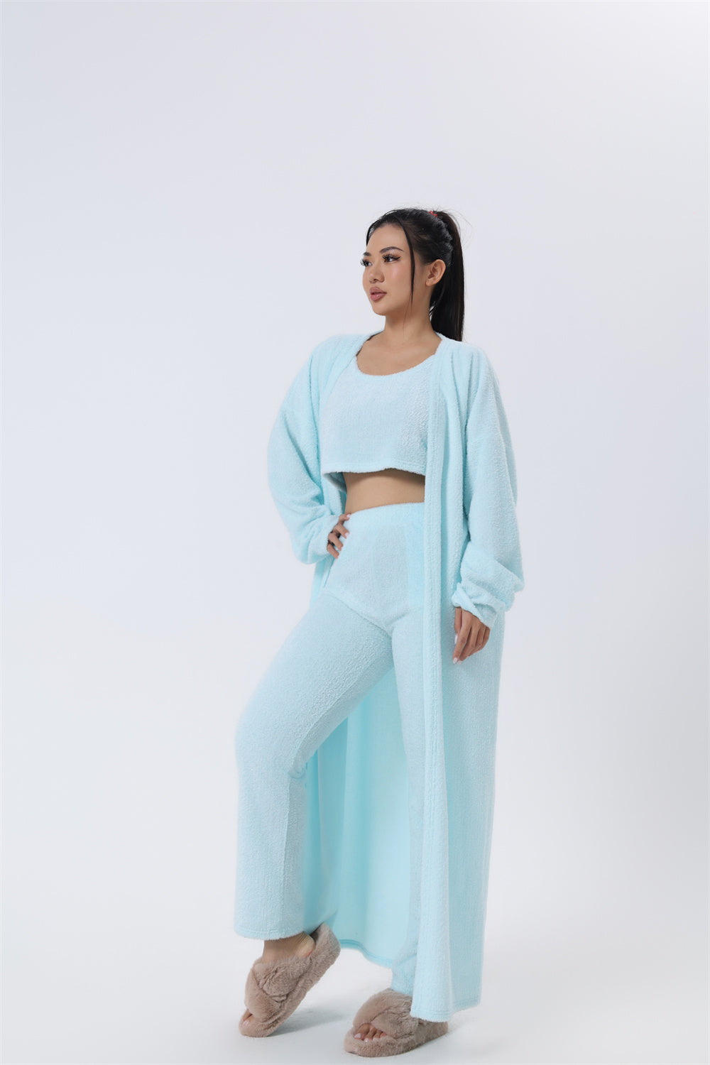 Cozy Winter 3-Piece Pajama Lounge Set
