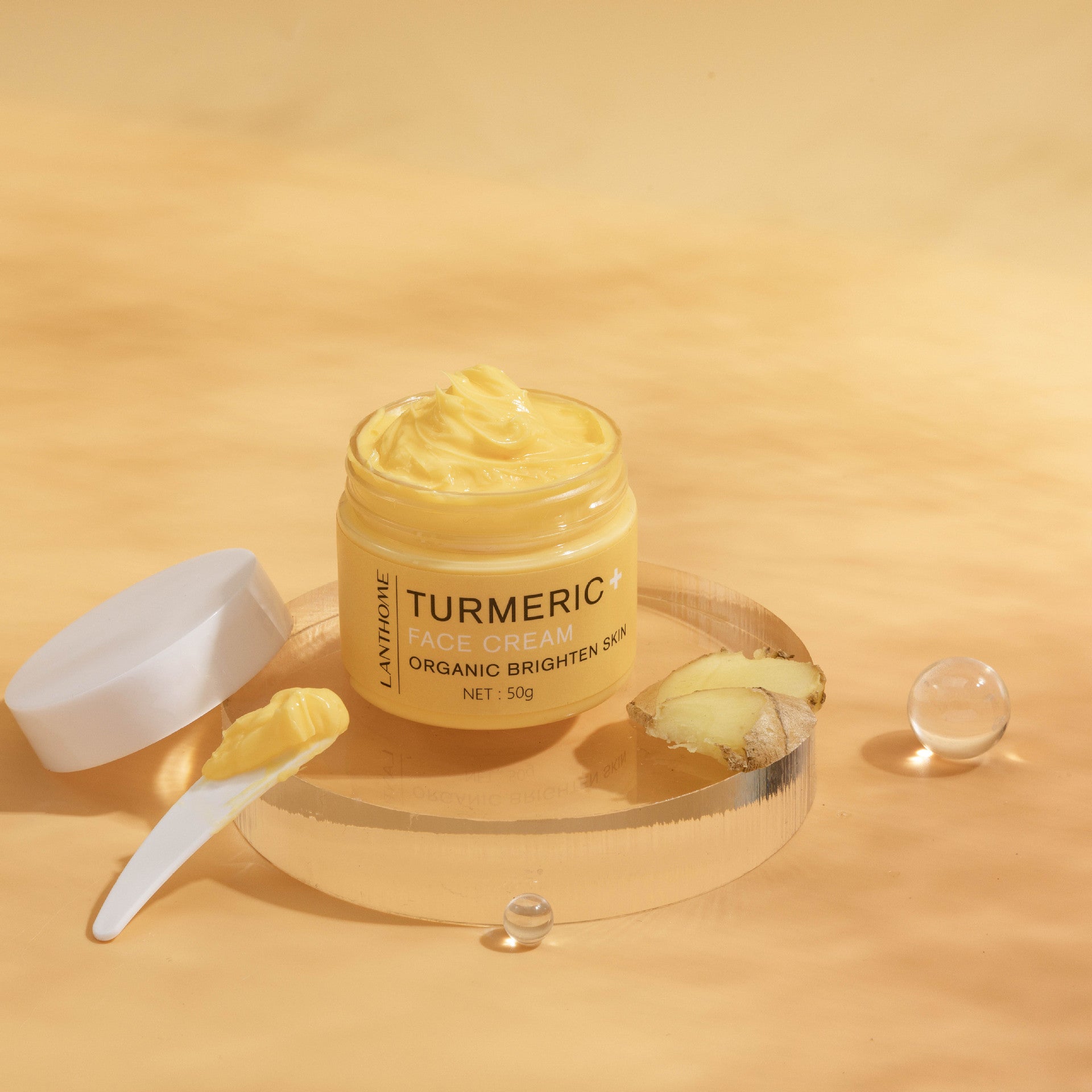 Turmeric Skincare Set — Cream + Essential Oil