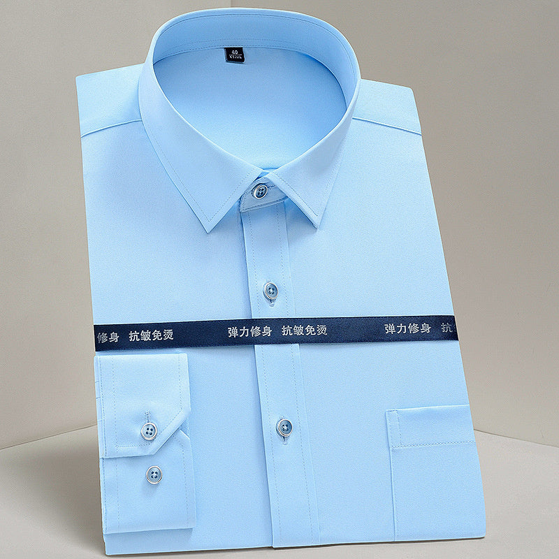 Men's Mercerized Stretch Work Shirt
