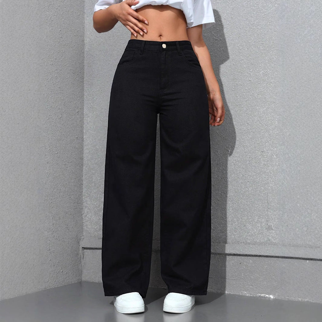 Women's Loose Wide-Leg Jeans