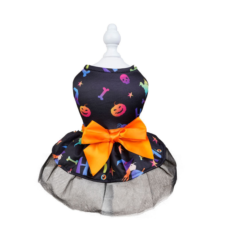 Halloween Pet Skull Cape