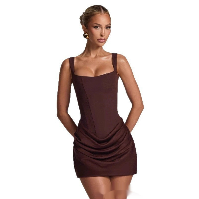 Sleeveless Corset Party Dress