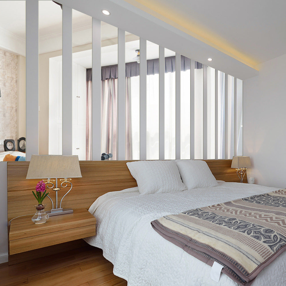 Striped Modern Mirror Wall Sticker
