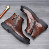 British Style Workwear Non-slip All-matching Breathable Men's Boots