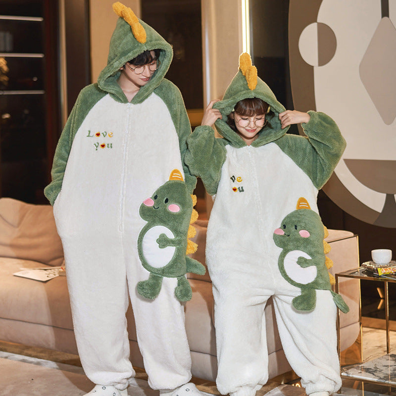 Couple's Winter Warm Pajama Set